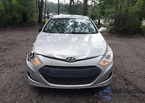 2013 Hyundai Sonata Hybrid Limited from USA, damaged, VIN KMHEC4A42DA085294